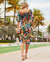 Havana Nights Wrap Midi Skirt Oshnow